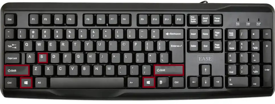 windows+shift+S